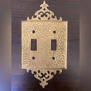Brass Light Switch Plate
